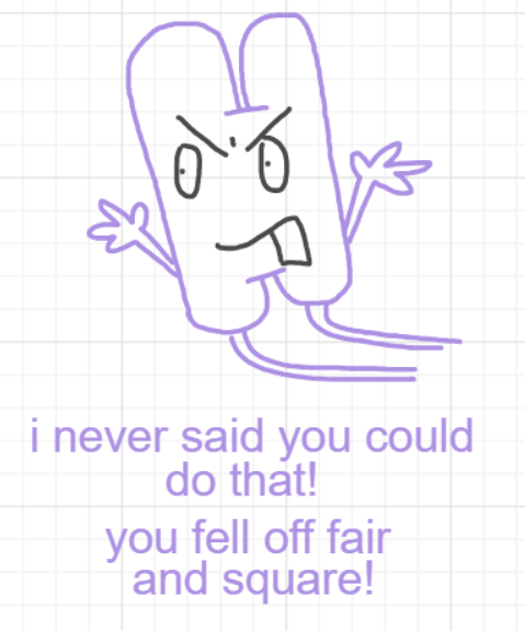 A panel from Running Duos, episode four of the Board Boards object show by Furretwalk/WalkingFurret.